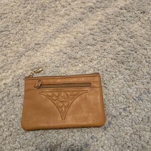 Vintage Rolfs Embossed Genuine Leather Women’s Coin Purse Wallet